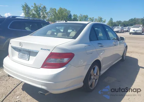 2011 Mercedes-Benz C 300 Sport 4Matic from USA, damaged, VIN WDDGF8BB2BR151890